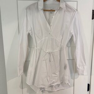 GAP Maternity White Shirt